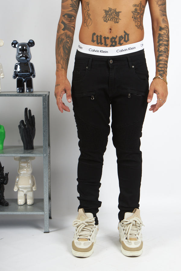 BIKER BLACK SOFFIETTO