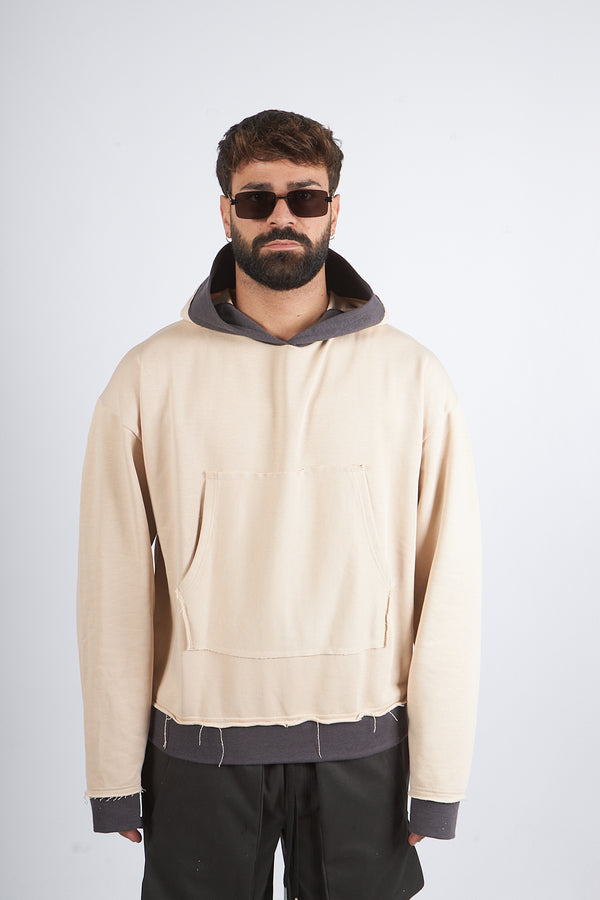 HOODIE DOPPIATA F.L.
