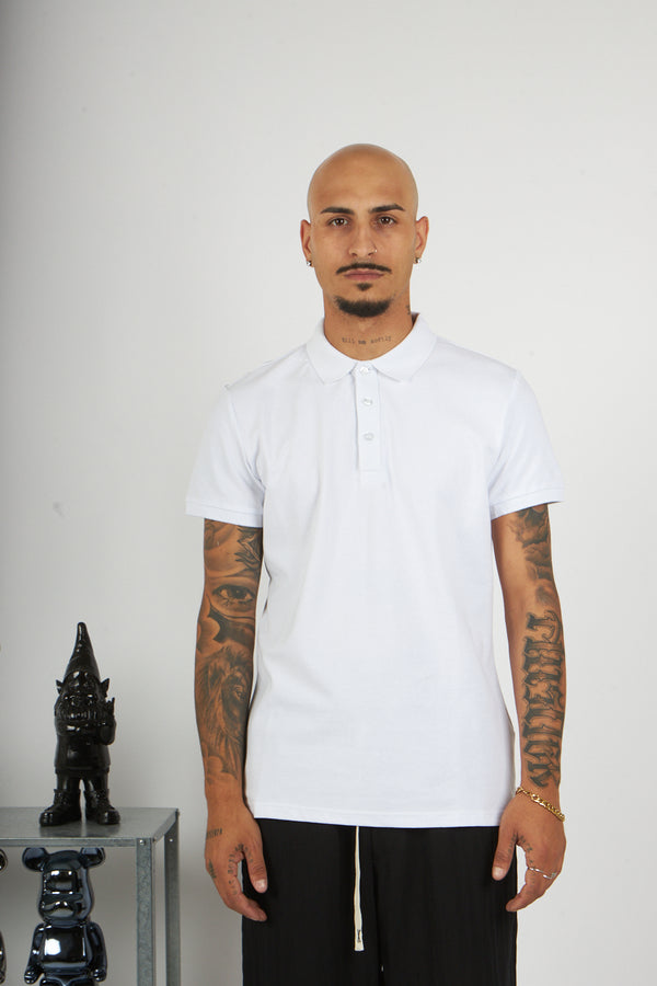 POLO BASIC BIANCA