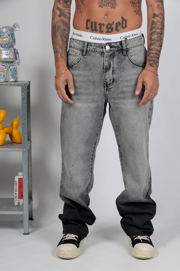 BAGGY DEGRADE  GRIGIO