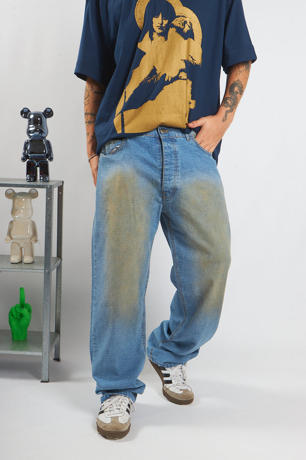 BAGGY DENIM ARICHIVE SABBIATO